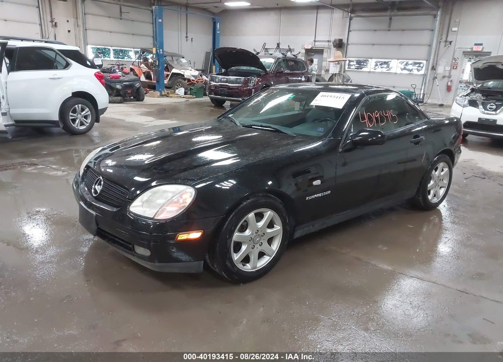 1999 MERCEDES-BENZ SLK 230 KOMPRESSOR VIN: WDBKK47F3XF120708