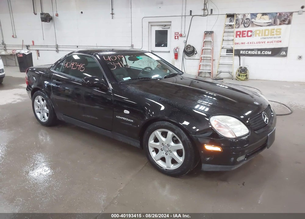 1999 MERCEDES-BENZ SLK 230 KOMPRESSOR VIN: WDBKK47F3XF120708