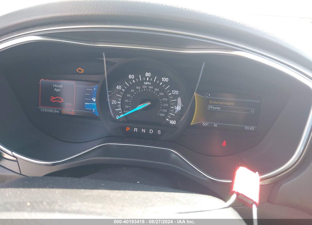 2017 FORD FUSION SE VIN: 3FA6P0HD8HR312324