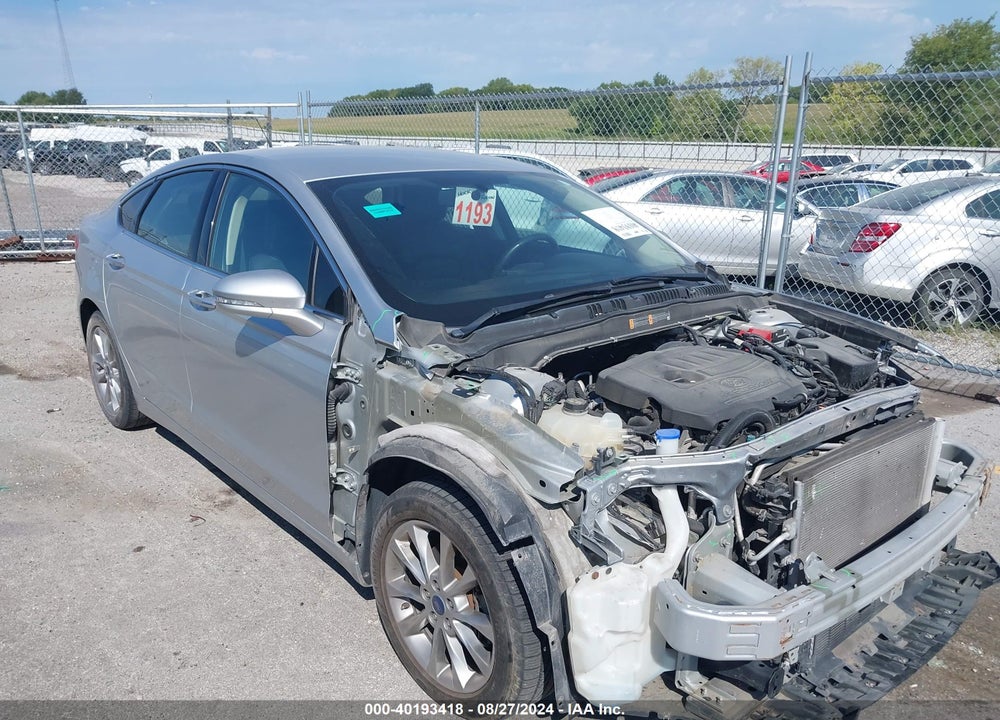 2017 FORD FUSION SE VIN: 3FA6P0HD8HR312324