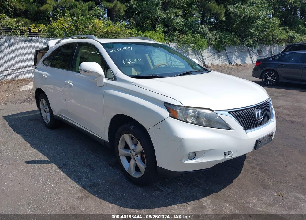 2010 LEXUS RX 350 VIN: 2T2BK1BAXAC017115