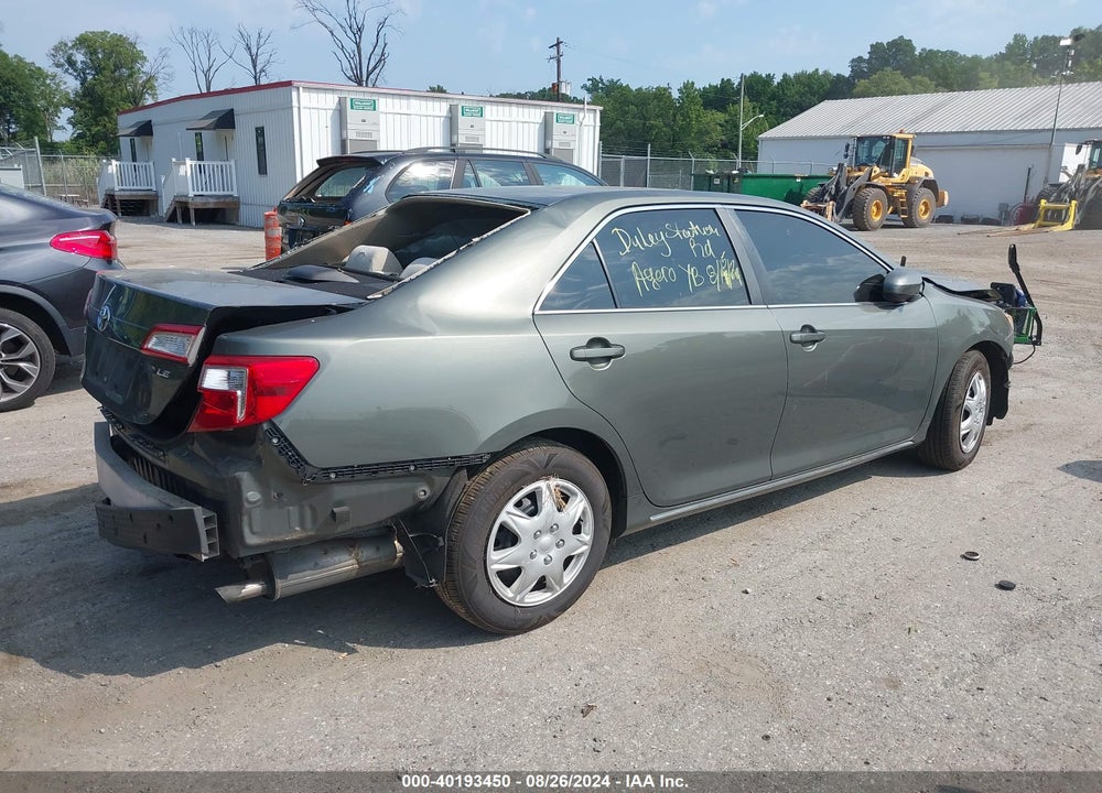 2014 TOYOTA CAMRY LE VIN: 4T4BF1FK4ER355731