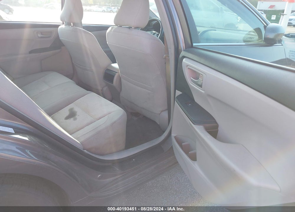 2015 TOYOTA CAMRY LE VIN: 4T4BF1FK1FR458509