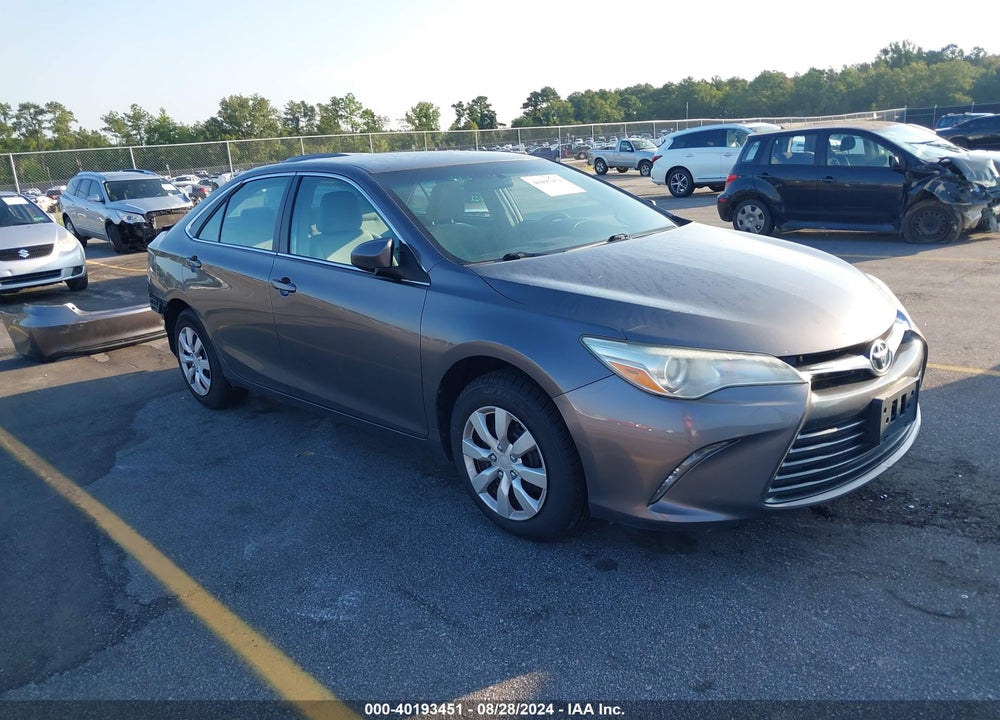 2015 TOYOTA CAMRY LE VIN: 4T4BF1FK1FR458509