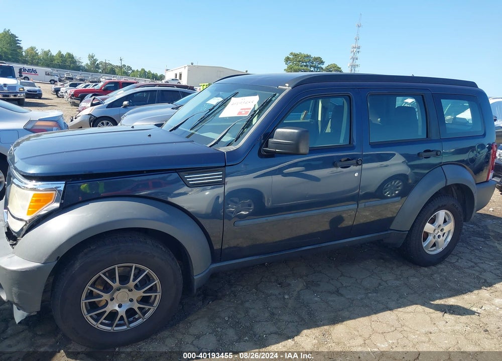 2008 DODGE NITRO SXT VIN: 1D8GT28K18W100593