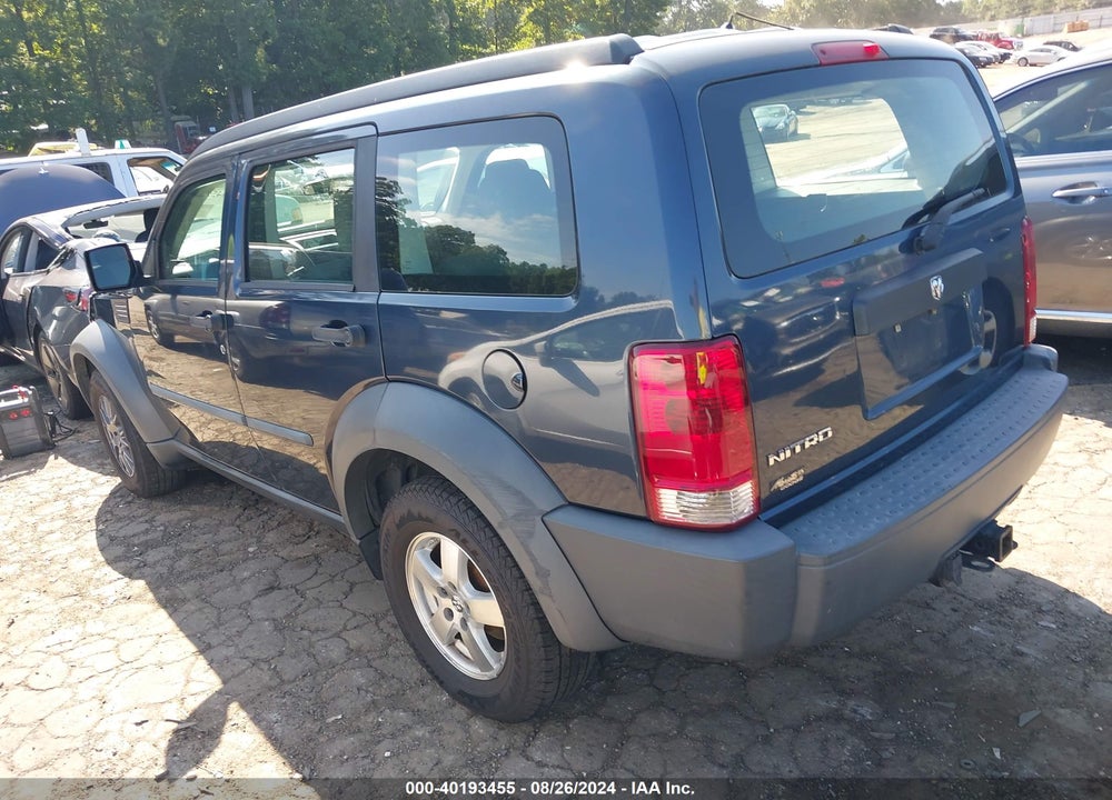 2008 DODGE NITRO SXT VIN: 1D8GT28K18W100593