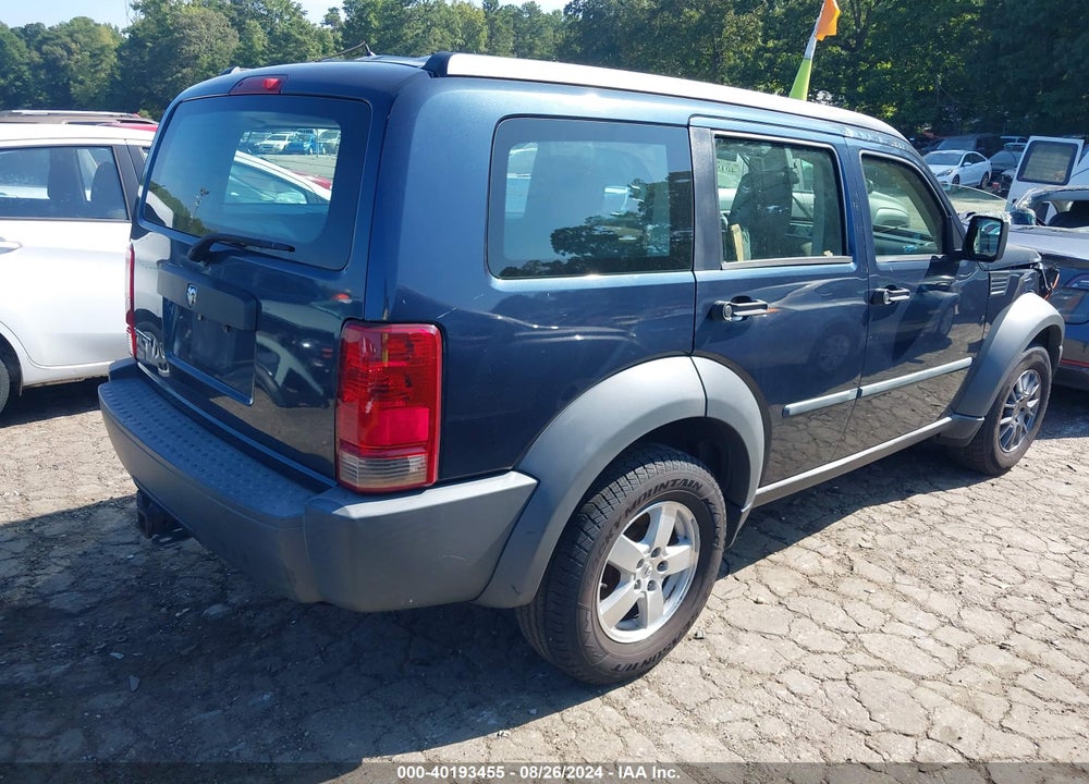 2008 DODGE NITRO SXT VIN: 1D8GT28K18W100593