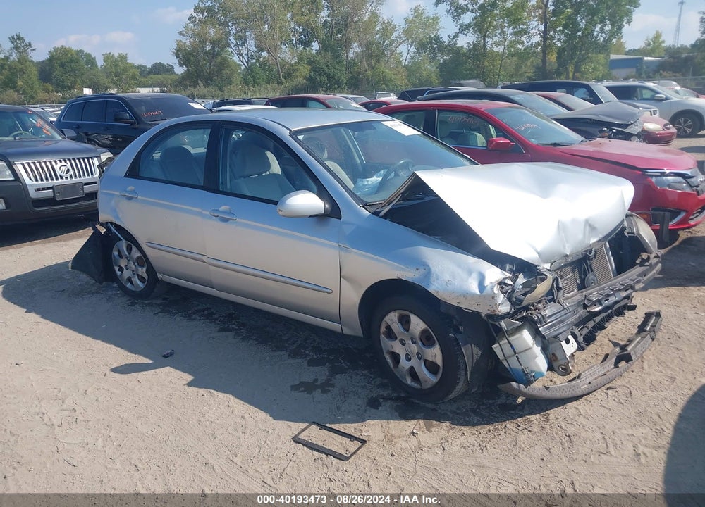 2009 KIA SPECTRA EX VIN: KNAFE222795652259
