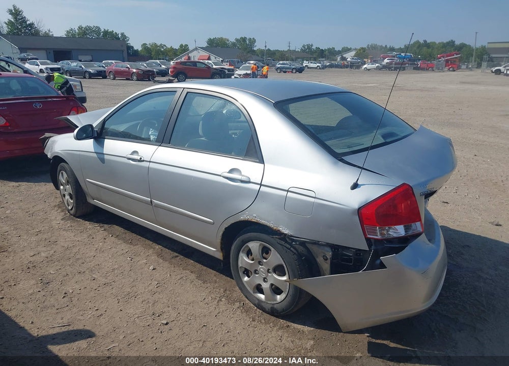 2009 KIA SPECTRA EX VIN: KNAFE222795652259