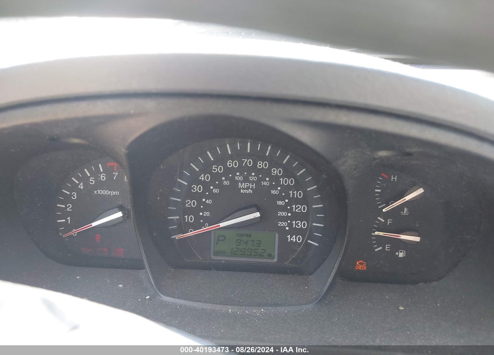 2009 KIA SPECTRA EX VIN: KNAFE222795652259