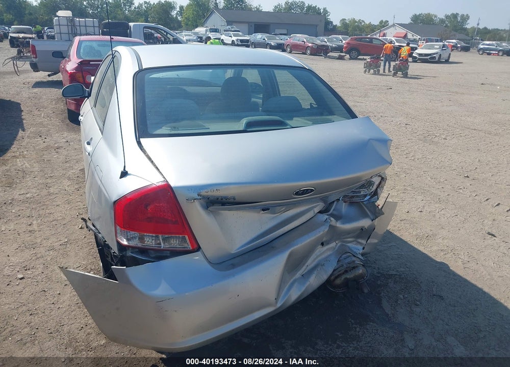2009 KIA SPECTRA EX VIN: KNAFE222795652259