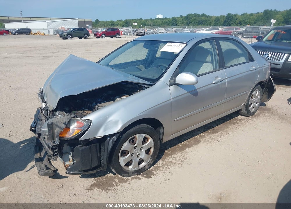 2009 KIA SPECTRA EX VIN: KNAFE222795652259