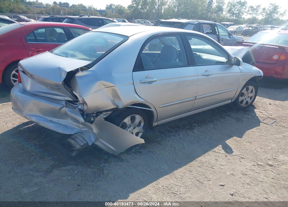 2009 KIA SPECTRA EX VIN: KNAFE222795652259