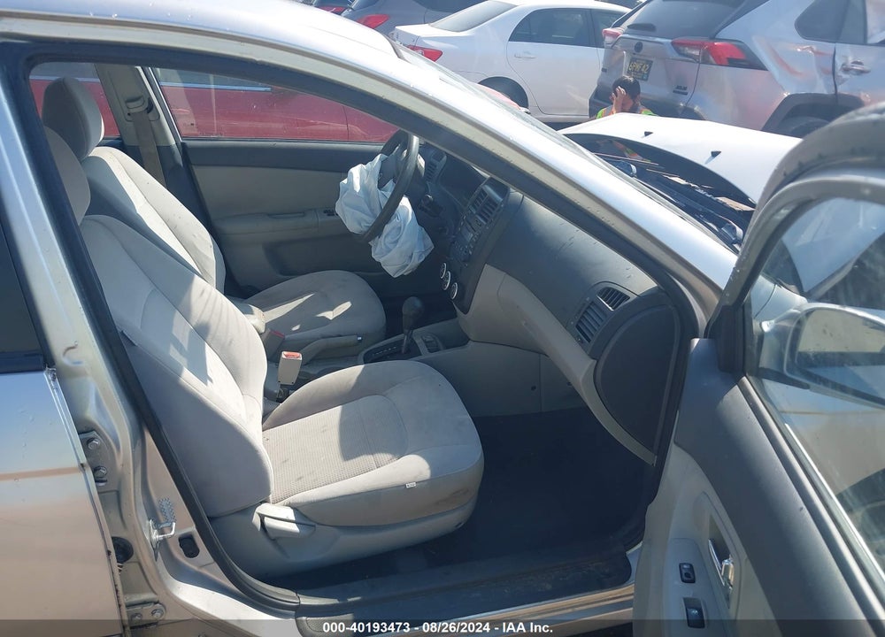 2009 KIA SPECTRA EX VIN: KNAFE222795652259