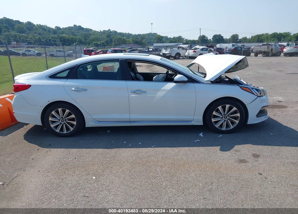 2017 HYUNDAI SONATA SPORT VIN: 5NPE34AF6HH557629