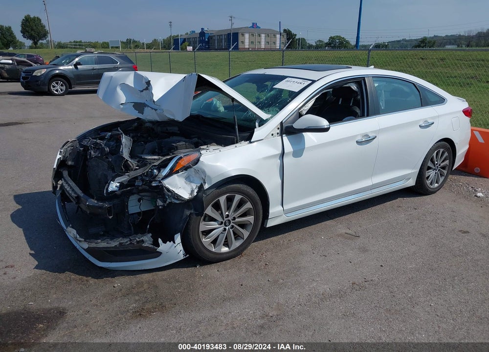 2017 HYUNDAI SONATA SPORT VIN: 5NPE34AF6HH557629