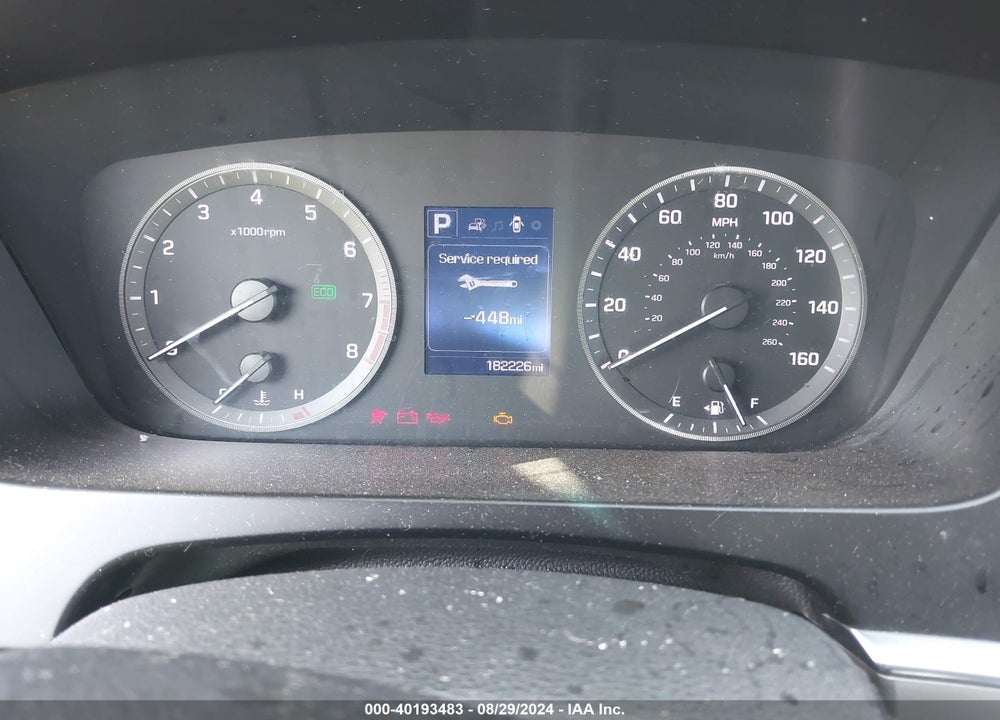 2017 HYUNDAI SONATA SPORT VIN: 5NPE34AF6HH557629