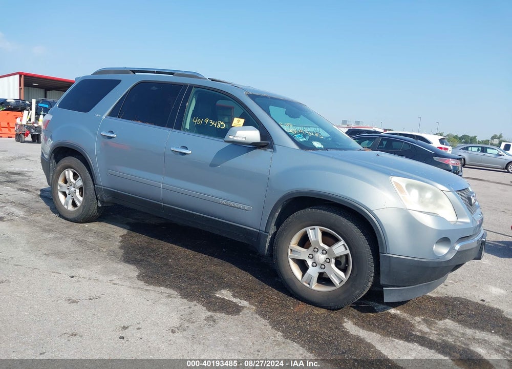 2008 GMC ACADIA SLT-1 VIN: 1GKER23728J293474