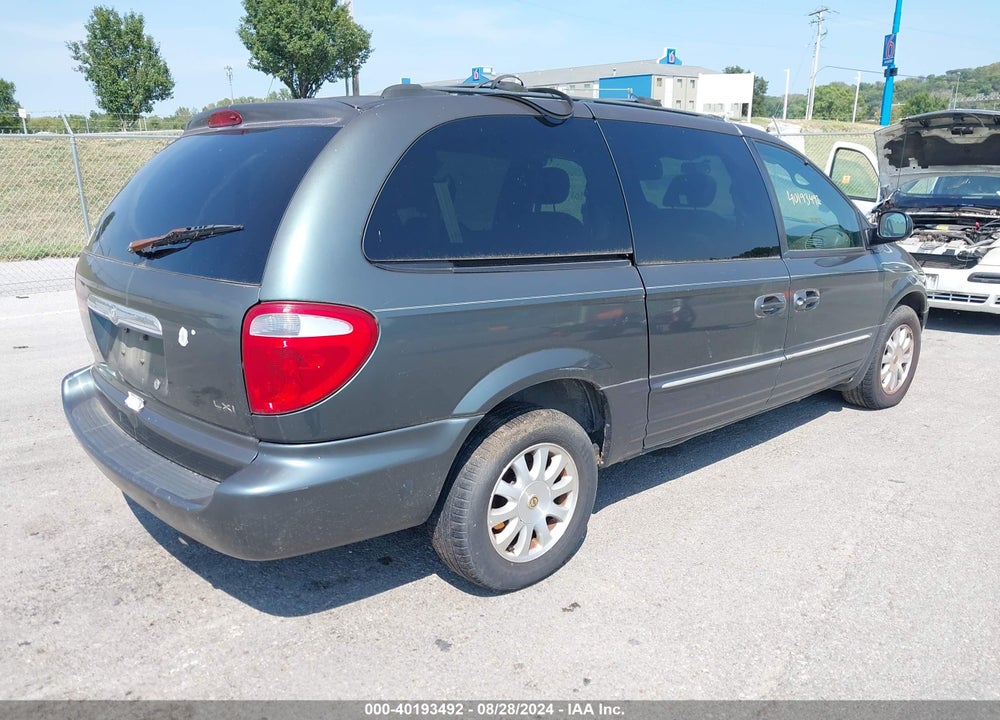 2002 CHRYSLER TOWN & COUNTRY LXI VIN: 2C8GP54L72R507142