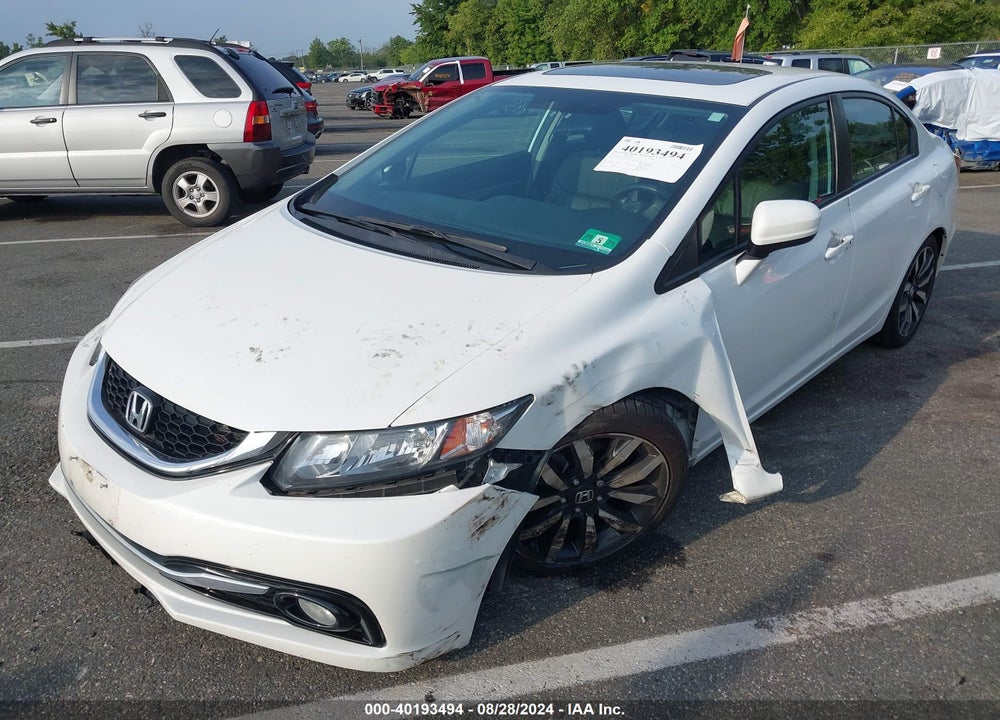 2014 HONDA CIVIC EX-L VIN: 19XFB2F90EE240184