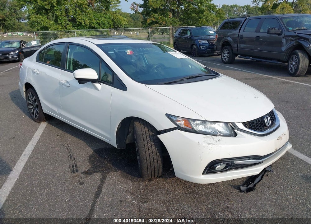 2014 HONDA CIVIC EX-L VIN: 19XFB2F90EE240184