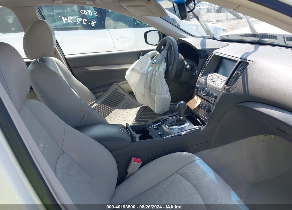 2012 INFINITI G25 JOURNEY VIN: JN1DV6AP6CM810525