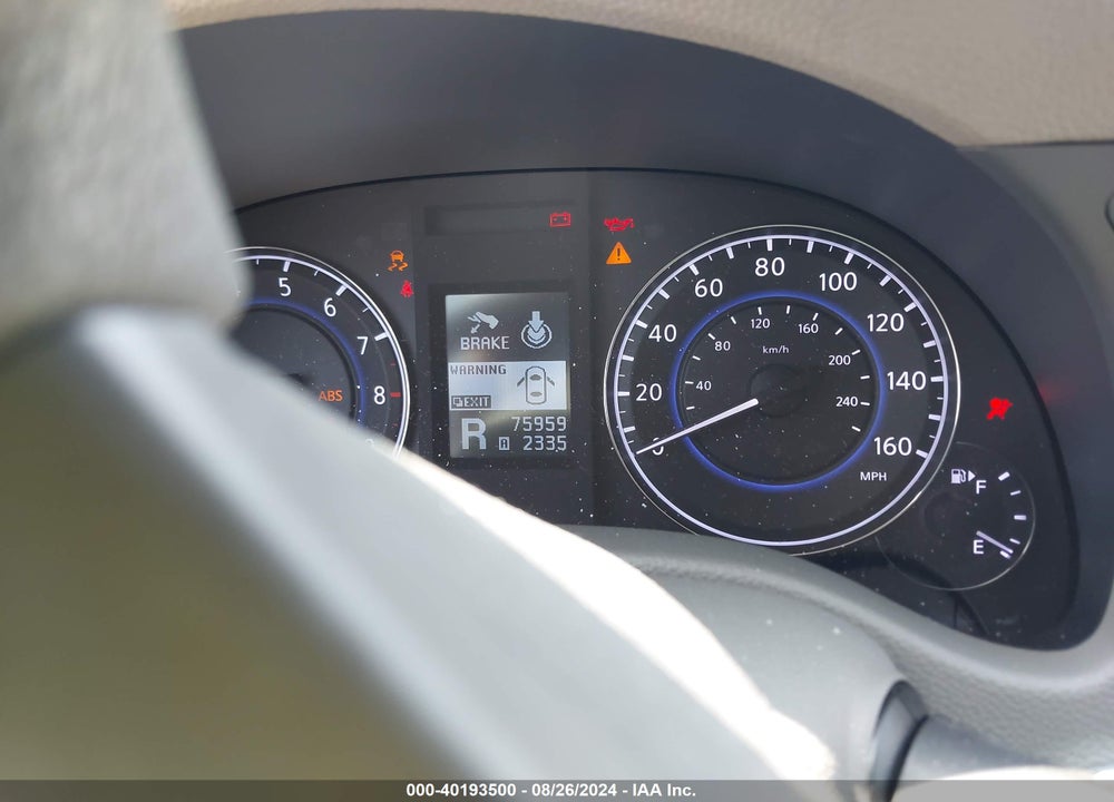 2012 INFINITI G25 JOURNEY VIN: JN1DV6AP6CM810525