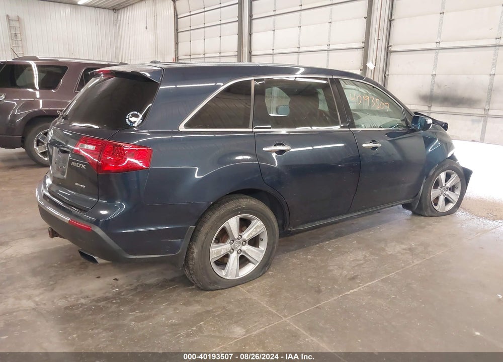 2011 ACURA MDX TECHNOLOGY PACKAGE VIN: 2HNYD2H63BH525719