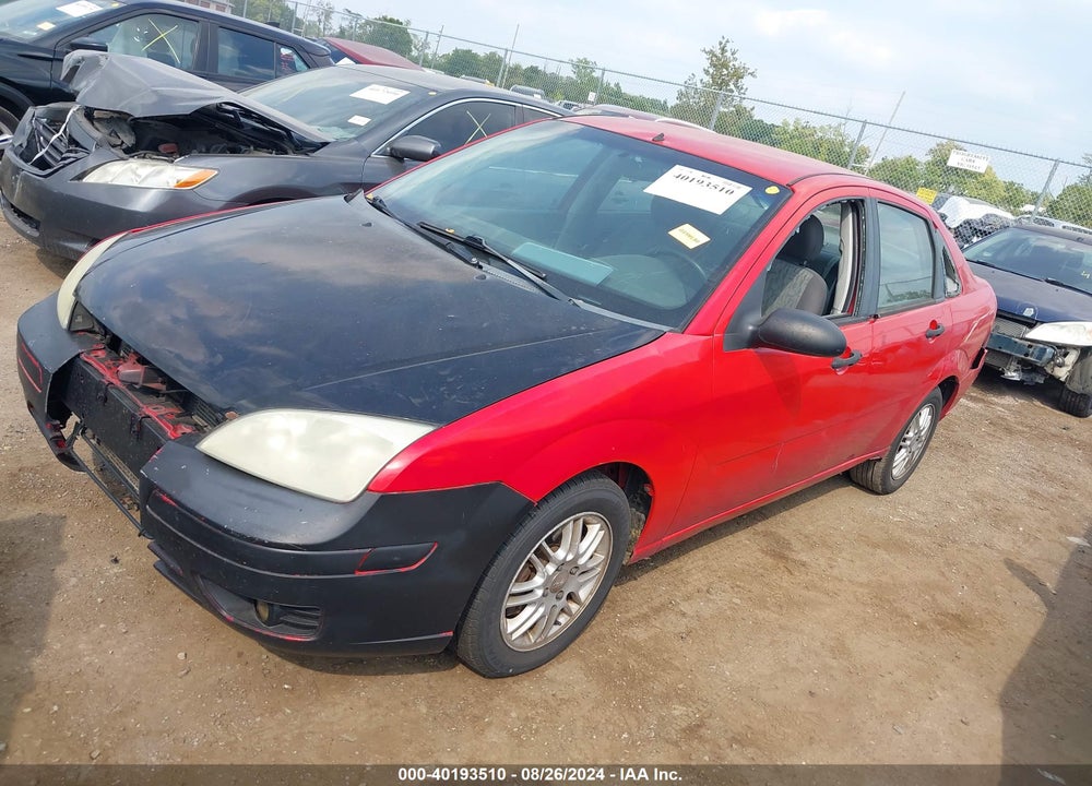 2005 FORD FOCUS ZX4 VIN: 1FAFP34N35W181702