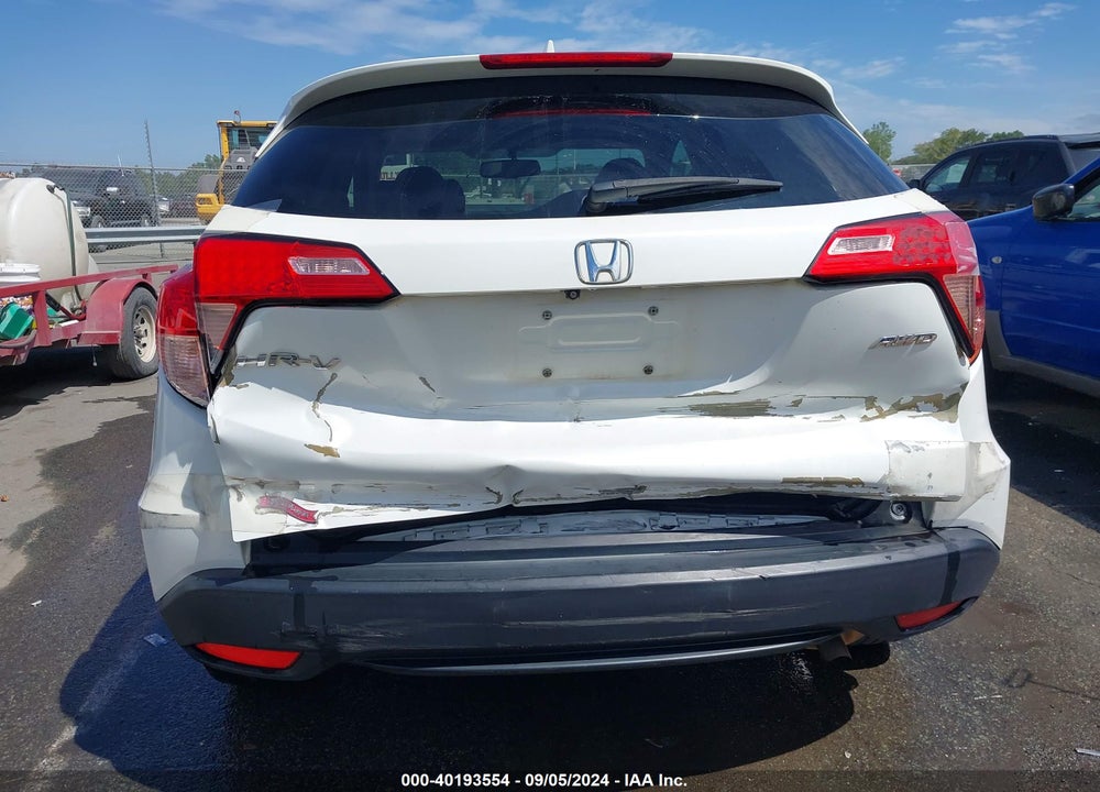 2016 HONDA HR-V EX-L VIN: 3CZRU6H78GM742521