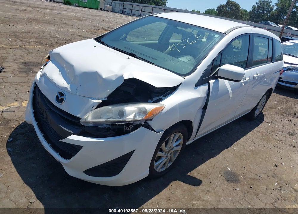 2012 MAZDA 5 SPORT VIN: JM1CW2BL0C0144568