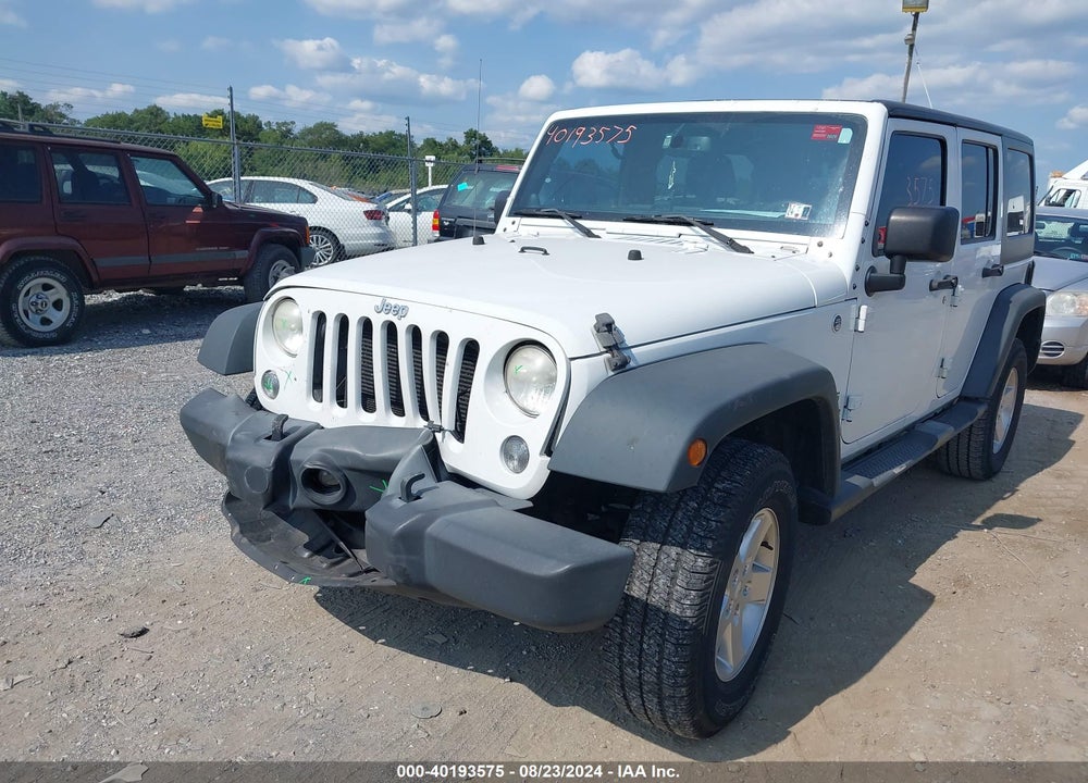 2014 JEEP WRANGLER UNLIMITED SPORT VIN: 1C4BJWDG5EL263428