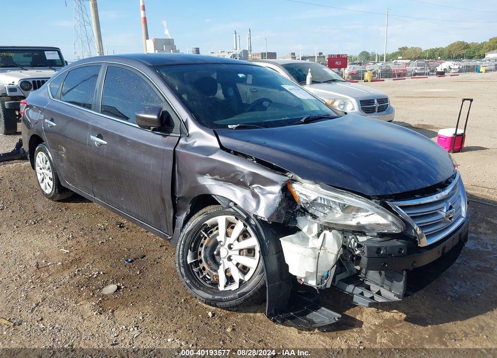 2014 NISSAN SENTRA S VIN: 3N1AB7AP0EY290419
