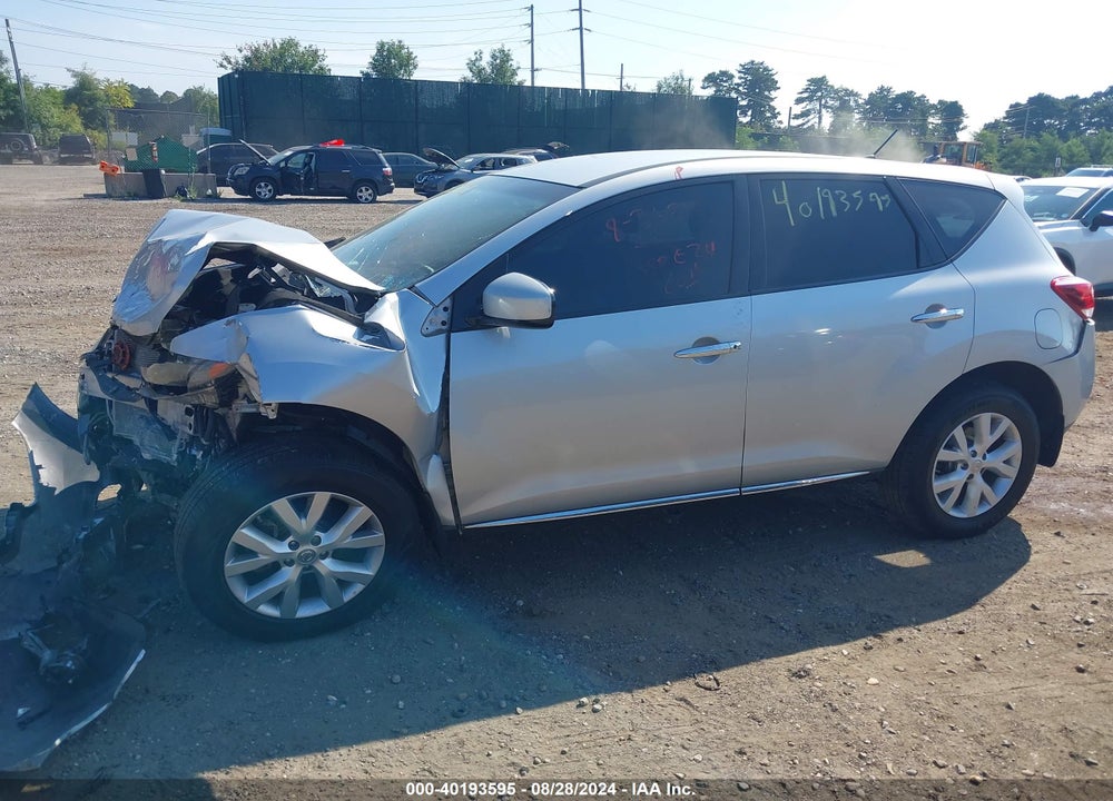 2014 NISSAN MURANO VIN: JN8AZ1MW2EW524595