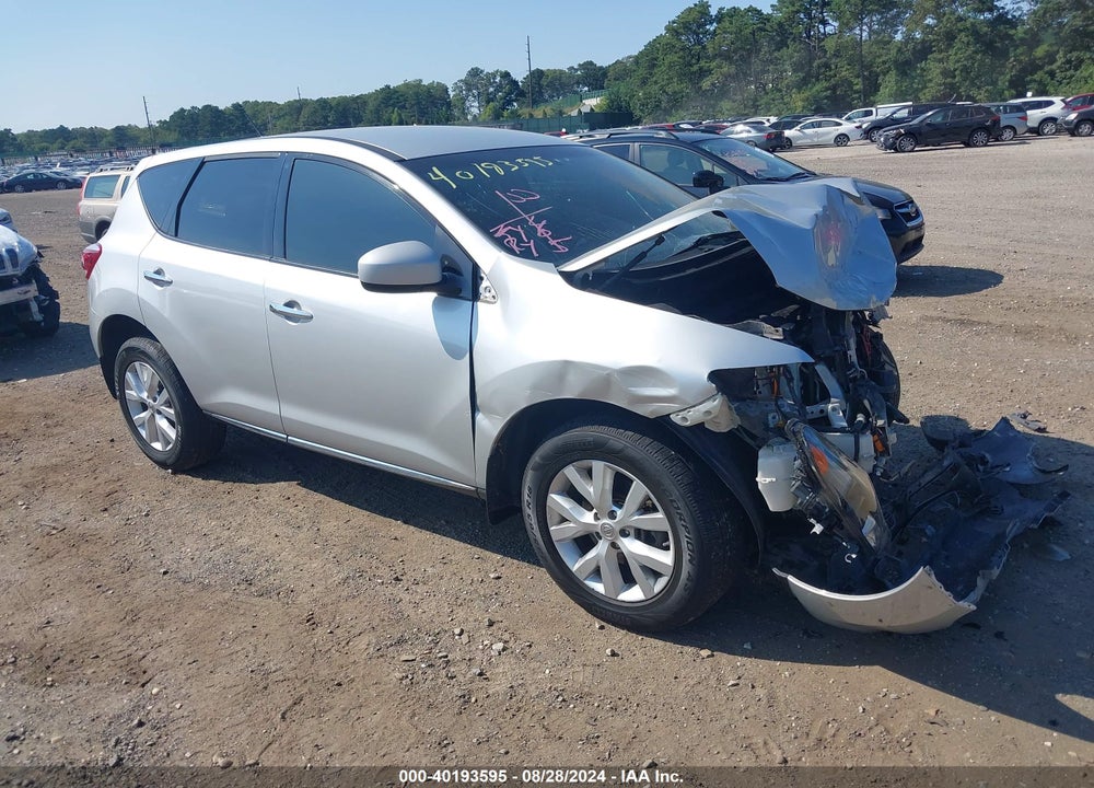 2014 NISSAN MURANO VIN: JN8AZ1MW2EW524595
