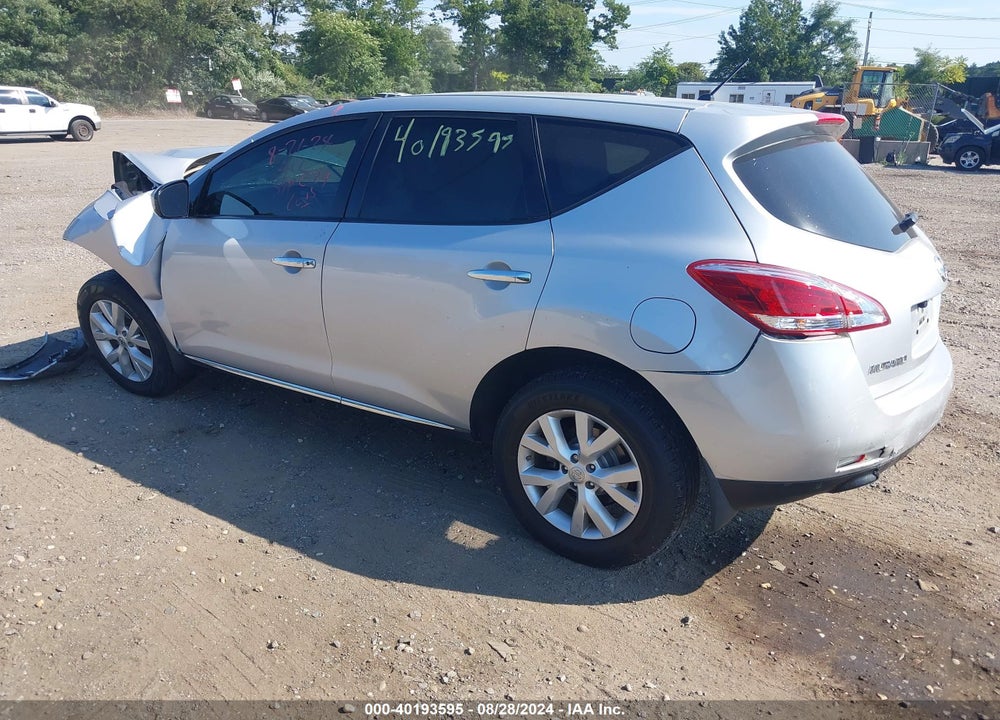 2014 NISSAN MURANO VIN: JN8AZ1MW2EW524595