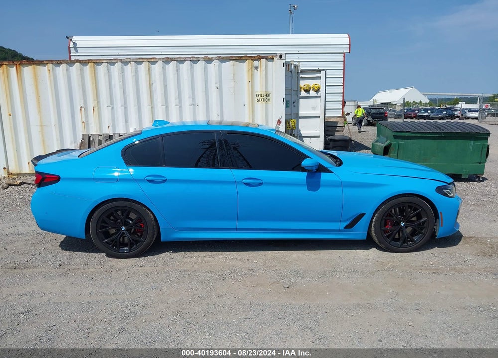 2021 BMW M550I XDRIVE VIN: WBA13BK0XMCG21982
