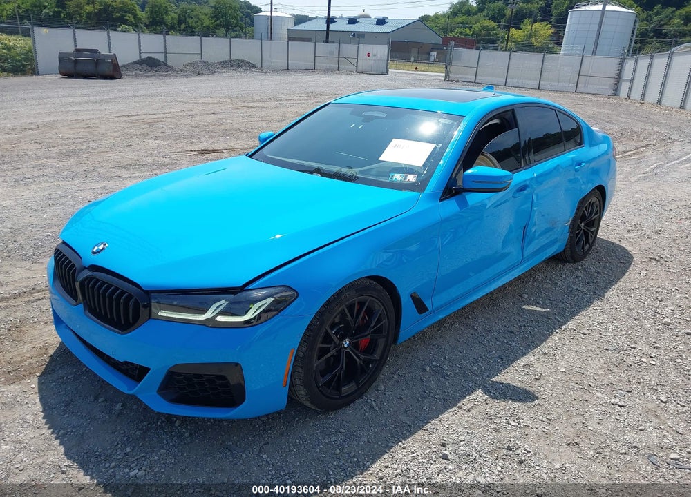 2021 BMW M550I XDRIVE VIN: WBA13BK0XMCG21982