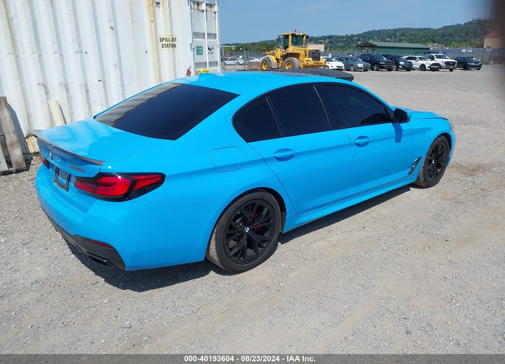 2021 BMW M550I XDRIVE VIN: WBA13BK0XMCG21982