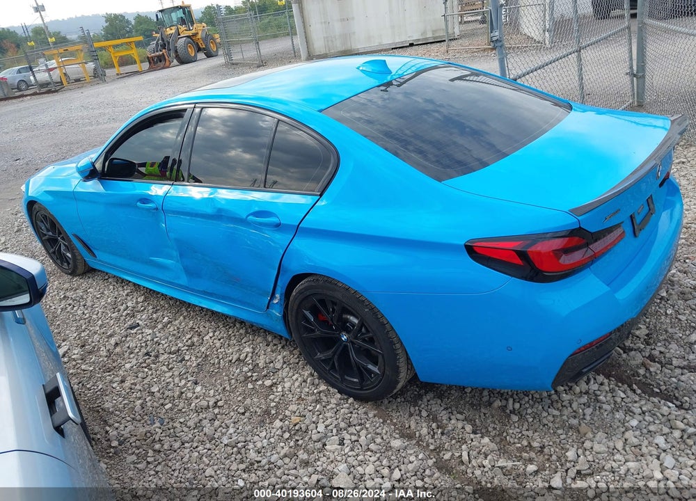 2021 BMW M550I XDRIVE VIN: WBA13BK0XMCG21982
