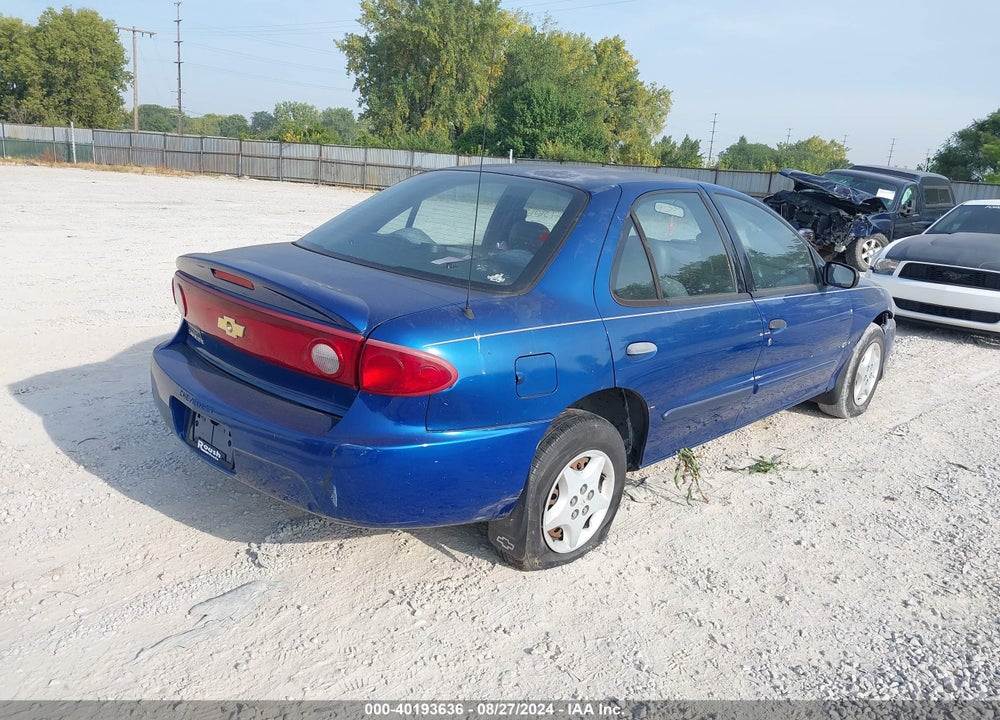 2004 CHEVROLET CAVALIER VIN: 1G1JC52F647365914