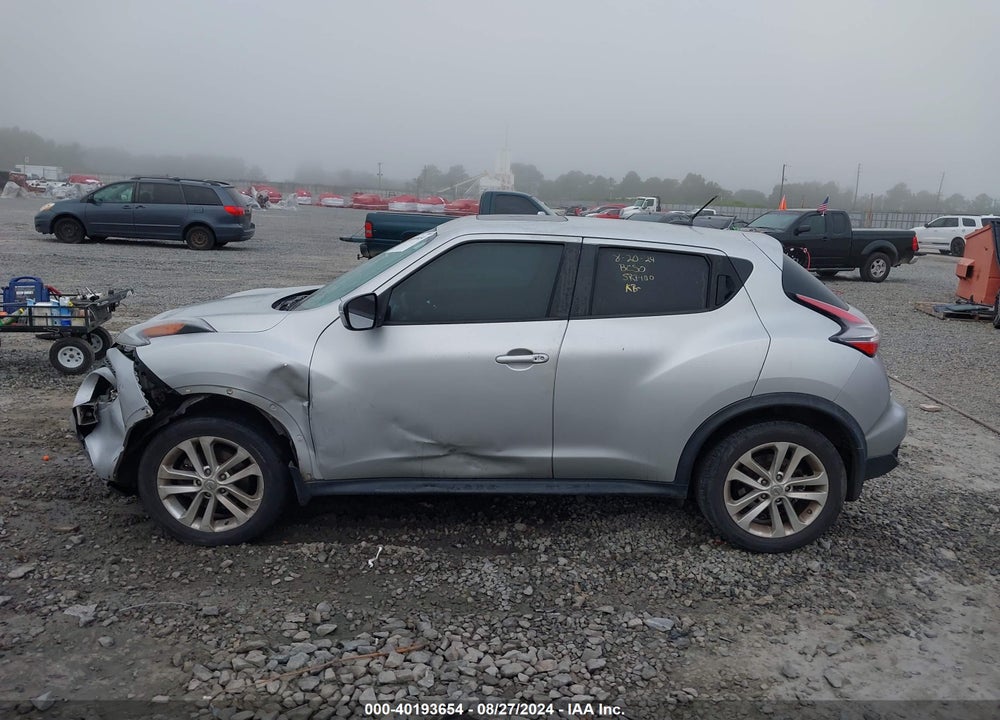 2015 NISSAN JUKE SV VIN: JN8AF5MR8FT502050