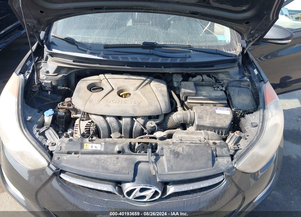 2012 HYUNDAI ELANTRA LIMITED (ULSAN PLANT) VIN: KMHDH4AE3CU288925