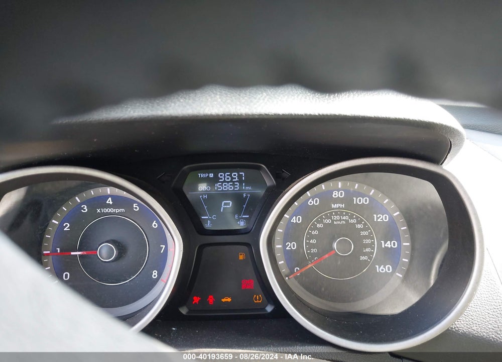 2012 HYUNDAI ELANTRA LIMITED (ULSAN PLANT) VIN: KMHDH4AE3CU288925