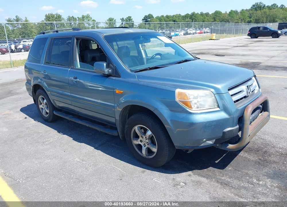 2008 HONDA PILOT EX-L VIN: 5FNYF18568B020760