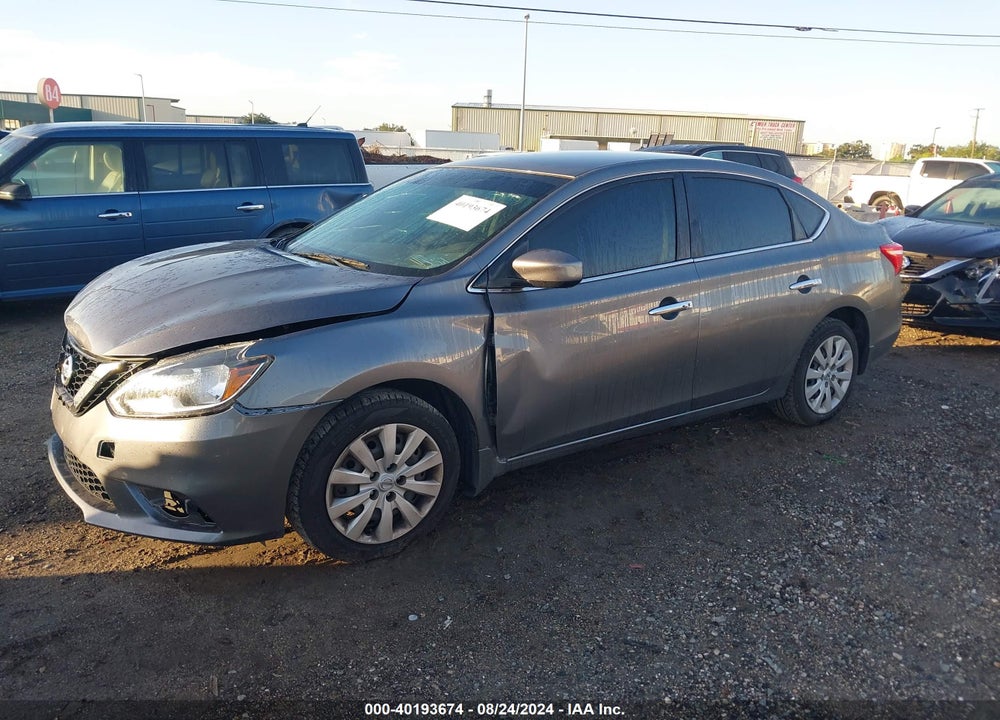 2017 NISSAN SENTRA SV VIN: 3N1AB7AP8HY276451
