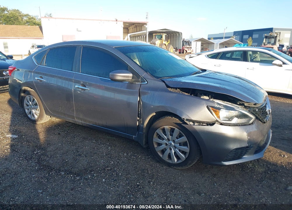 2017 NISSAN SENTRA SV VIN: 3N1AB7AP8HY276451