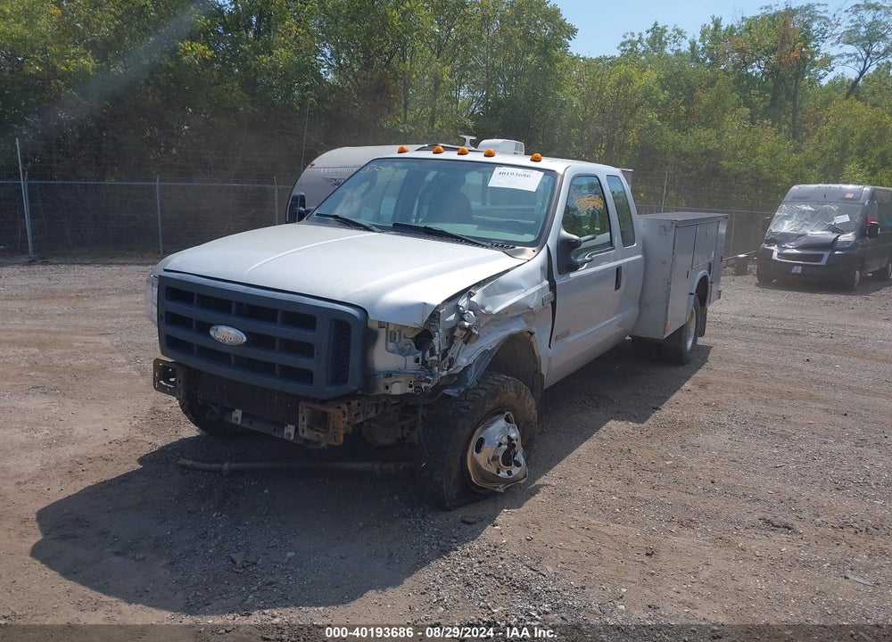 2007 FORD F-350 CHASSIS LARIAT/XL/XLT VIN: 1FDWX37P57EB31413