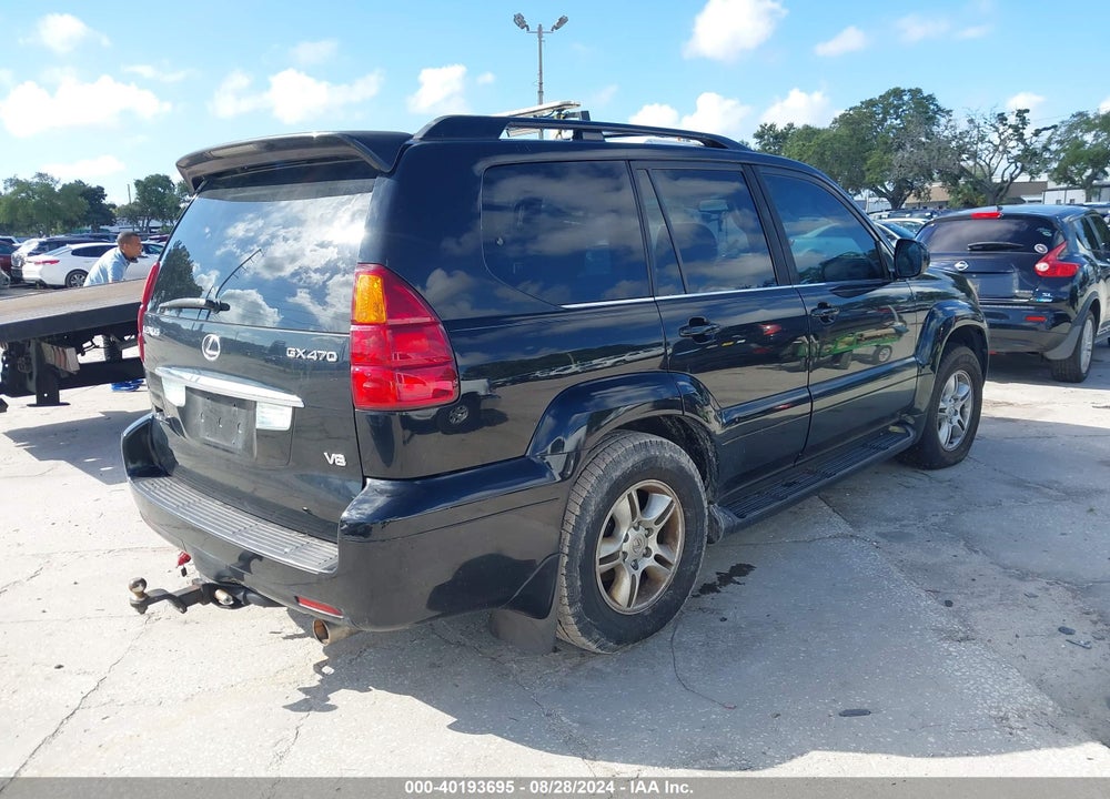2004 LEXUS GX 470 VIN: JTJBT20X140055178
