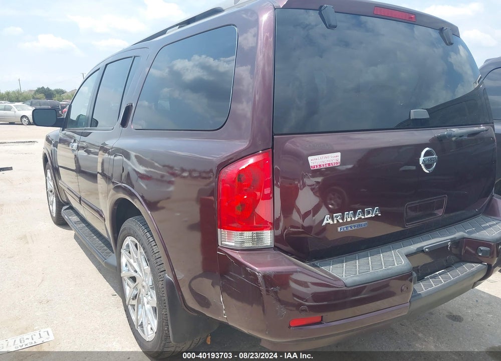 2013 NISSAN ARMADA SV VIN: 5N1BA0ND7DN601010